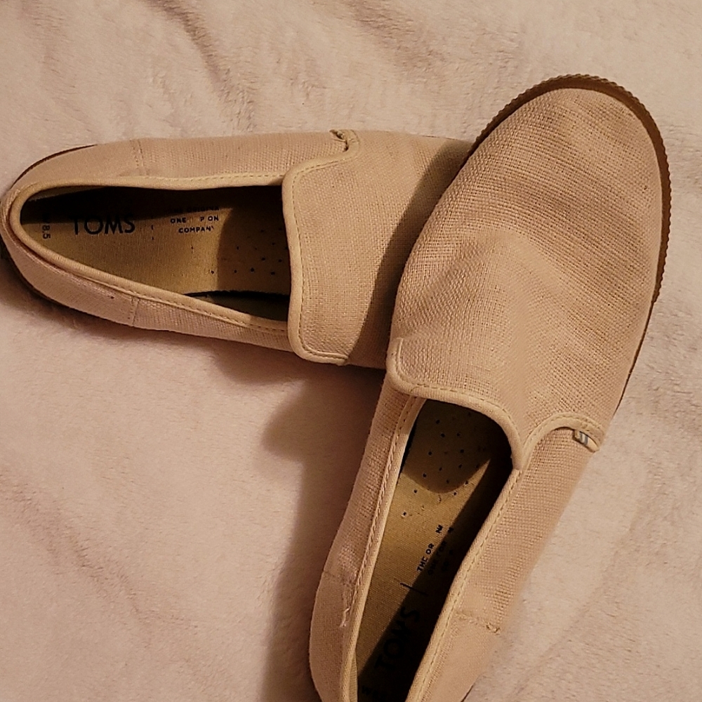 Toms canvas slip-ons
